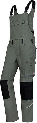 BP 1804 720 - Pantalones de peto para hombre, varios modelos, color verde oliva