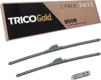 Vista 14 de TRICO Gold 19" + 19" Juego de 2 limpiaparabrisas de repuesto premium para automóvil, limpiaparabrisas de haz para todas las estaciones para lado