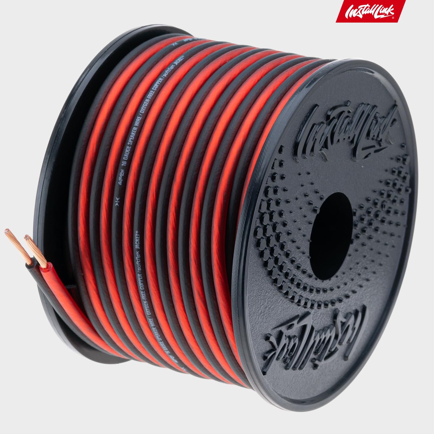 16 Gauge Pure Copper Speaker Wire (OFC) by Install Link, 30 Feet, for Car or Home Theater - Image 9