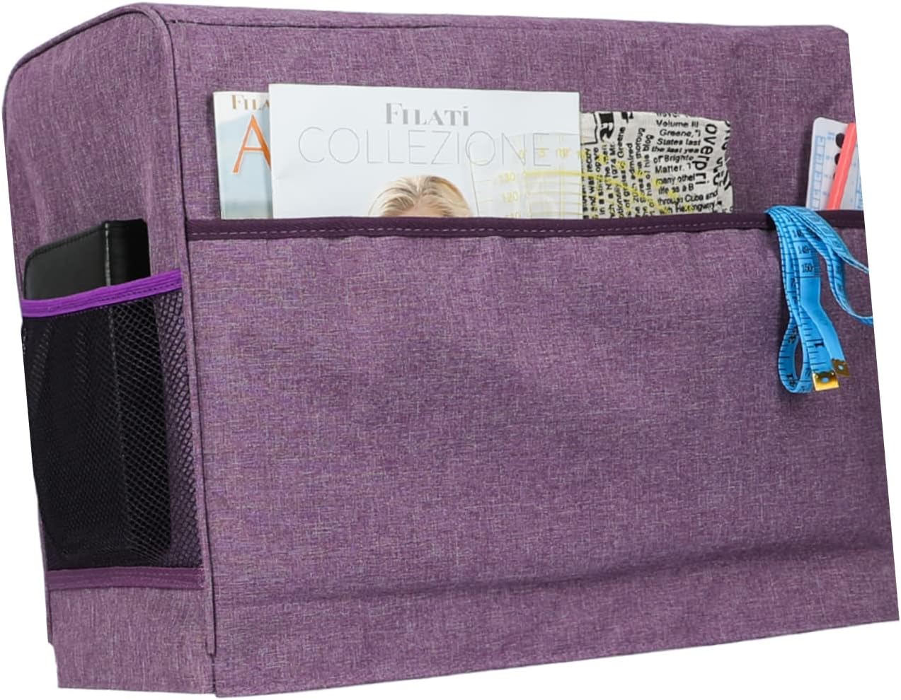 NUOBESTY Sewing Machine Cover Zipper Pouch Oxford Storage Case for Home and Shop Pocket for Sewing Tools Easy to Clean and Design