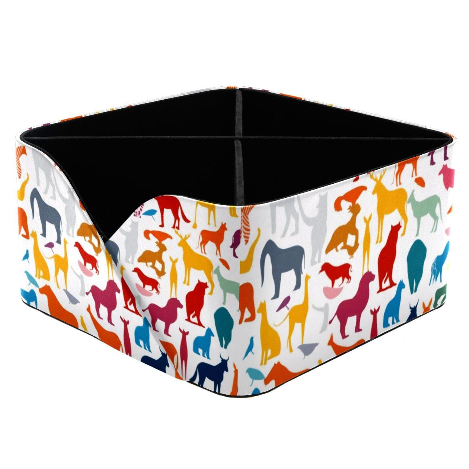 Silhouette d'animal boîte de rangement pour enfants cadeau anniversaire idéal