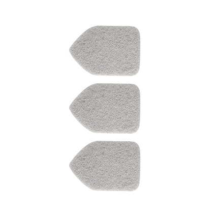 Yocada Scouring Pads Fit Tub Tile Scrubber Brush Cleaning Heavy Duty Scrub Sponge Non-Scratch Anti-Grease Technology Reusable for Cleaning Bathroom Kitchen Toilet Wall Tub Tile Sink 3 Pack FSZ037