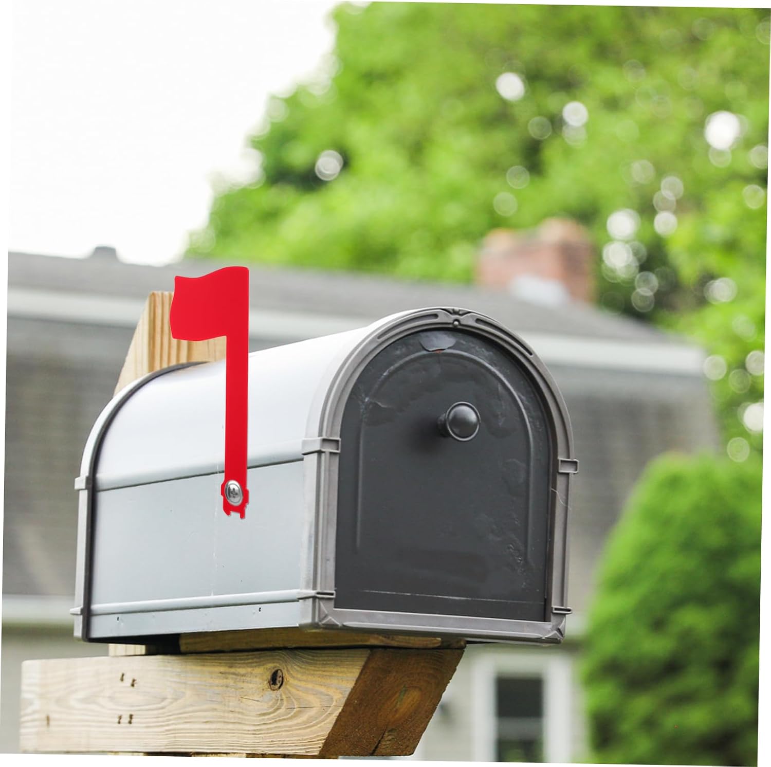 Mailbox Chess Modern Minimalist Style Acrylic Flag for Red Mailbox Decor and DIY Projects
