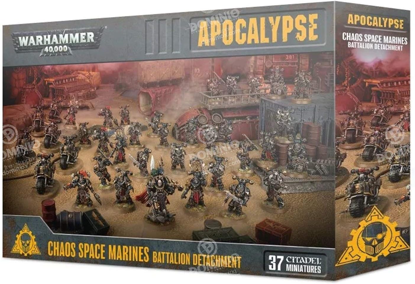 Warhammer 40k Chaos Space Marines Battalion Detachment