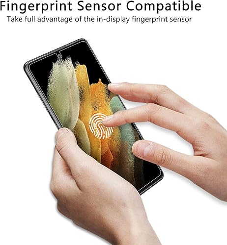 Miniatura 22 de LYWHL Paquete de 2 + 2 protectores de pantalla de privacidad para Samsung Galaxy S23 Ultra (no de vidrio), película flexible antiespía compatible