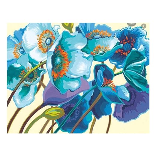 Digital Malerei, Handarbeit, Dekoration für zu Hause, moderne DIY-Kits, Einfachheit der Vase mit Kombinationsrahmen, Wohnzimmer, Esszimmer, Dekoration, Stil 3