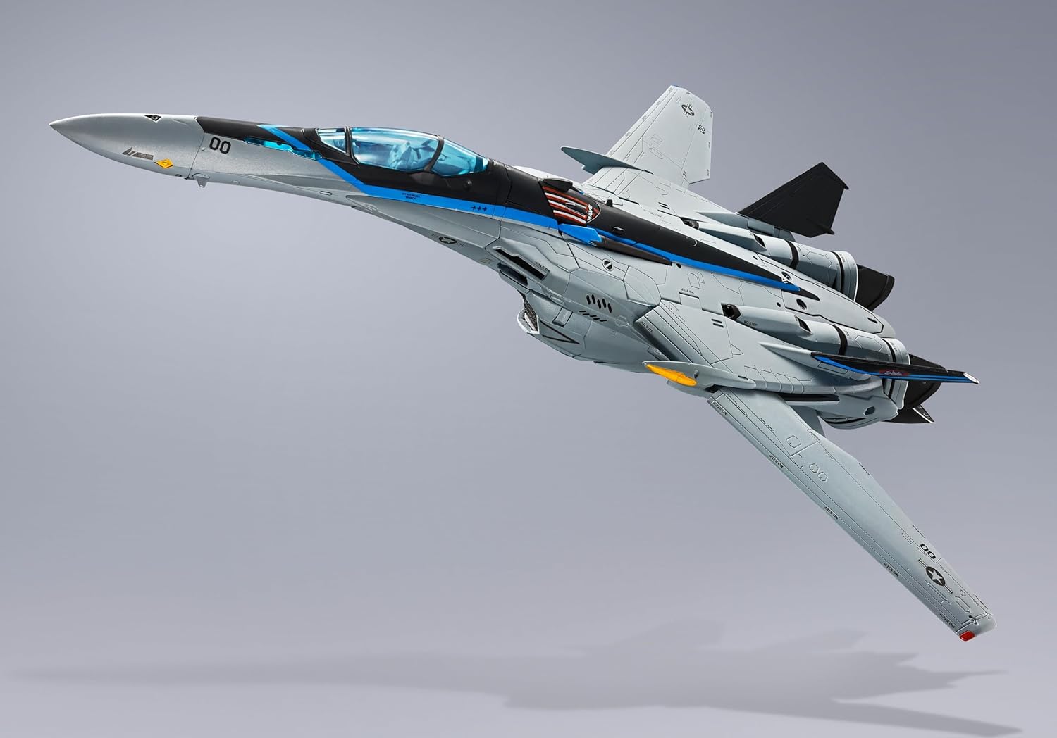 TAMASHII NATIONS - Macross - VF-25 Messiah Valkyrie Top Gun: Maverick Ver., DX Chogokin Collectible Figure