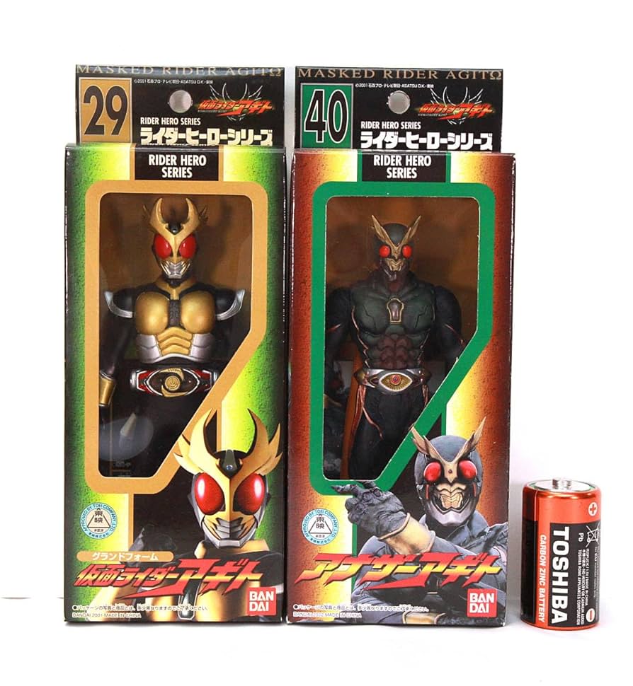 BANDAI - 仮面ライダーアギト　グランドフォーム　ソフビ Amazon.co.jp: 仮面ライダーソフビシリーズ 仮面ライダーアギト