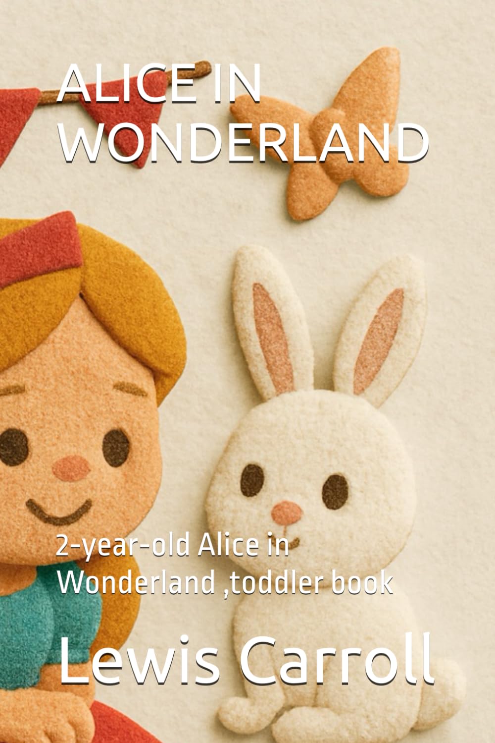 ALICE IN WONDERLAND: 2‑year‑old Alice in Wonderland ,toddler book