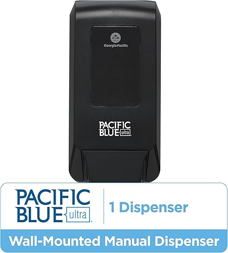 Miniatura 3 de Georgia-Pacific Blue Ultra Despachador de jabón y gel sanitizante. Despachador manual., individual, Negro, 1
