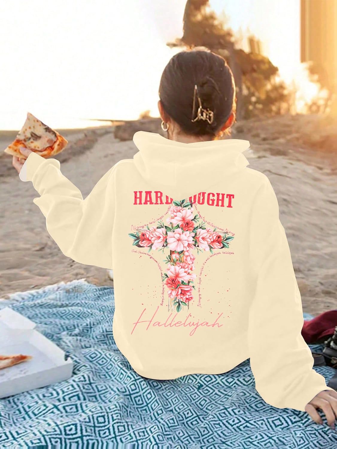 MNLYBABY Christian Hoodie Women Jesus Religious Faith Sweatshirt God Bible Verse Shirt Inspirational Pullover Tops - Image 4