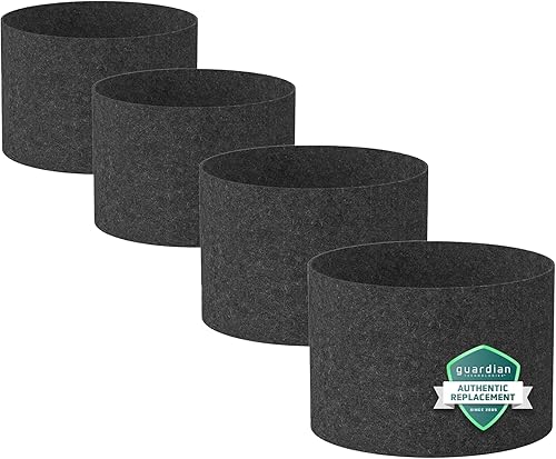 Miniatura 1 de Germ Guardian FLT15CB4 - Repuesto de filtro de carbono genuino para AirSafe Series y AC151 purificador de aire, paquete de 4