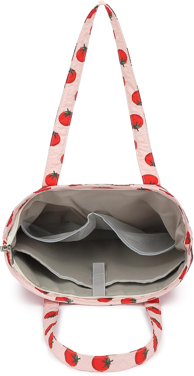 Women's Tote Bag with Laptop Compartment Fit 15.6 inch 16 inch Laptop,Large Capacity Handbag for Work, Travel