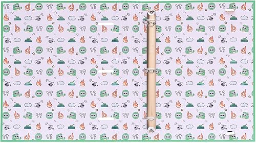 Miniatura 3 de Pusheen - Carpeta oficial de 3 anillas, carpeta de archivos de 12.6 x 10.6 pulgadas, carpeta de anillos de tapa dura duradera, organizador para