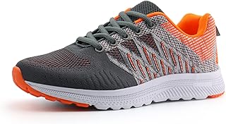 Jabasic Women Casual Breathable Running Sneakers Lightweight Tennis Shoes