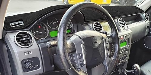 Yiz Tapete de cubierta de tablero para Land Rover LR3 SE HSE 2005-2009/2010-2016 LR4 HSE/2005-2009 Range Rover Sport Supercharged HSE con recorte