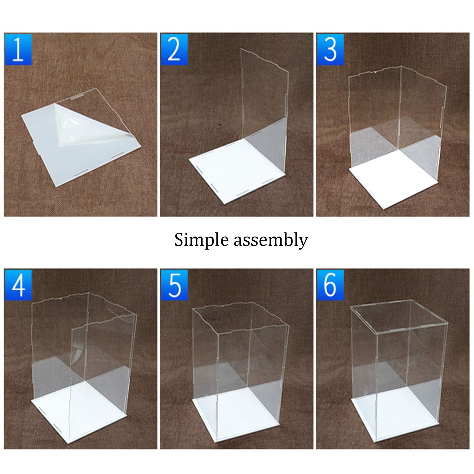 Caja de vitrina acrílico