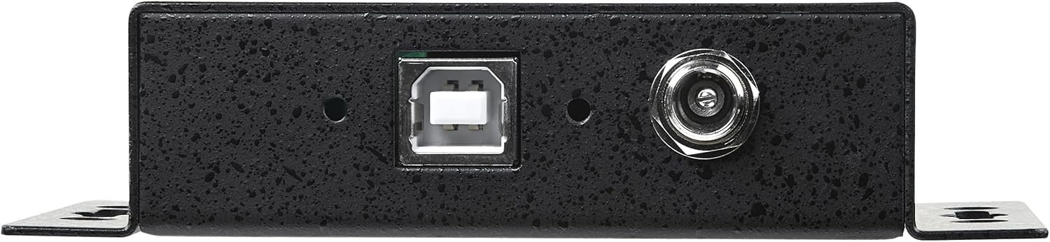 StarTech USB to Serial Adapter - 2 Port - Wall Mount - Din Rail Clips - Industrial - COM Port Retention - FTDI - DB9, TAA (ICUSB2322I)