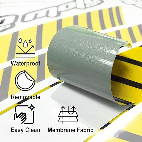 Miniatura 10 de MC MOTOPARTS - Adhesivos para llantas de ruedas de 17 pulgadas, compatibles con ZX10R ZX10RR ZX-6R ZX-6RR 636 Z900 Z1000 Z650 Ninja 400, color rojo