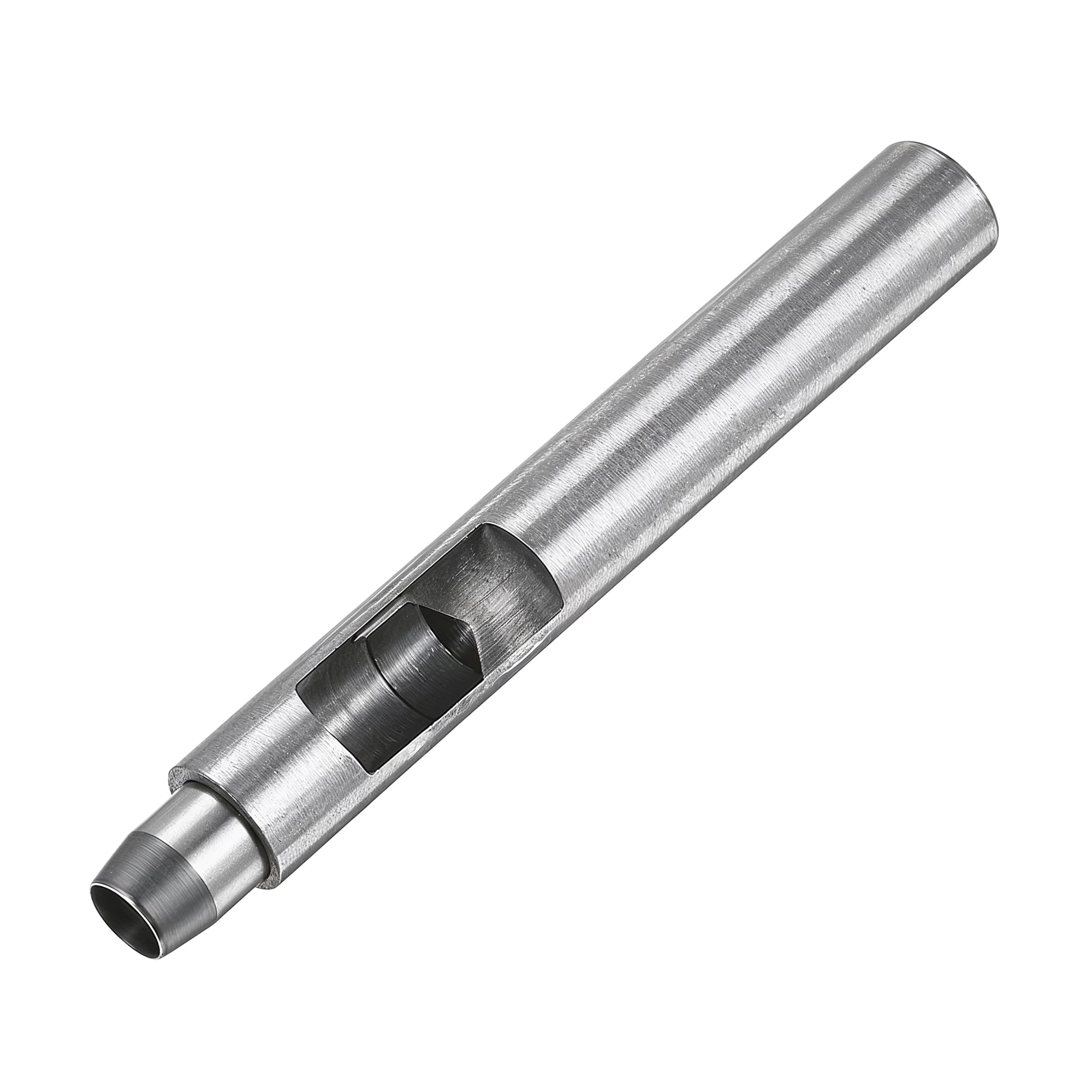 Trimming Shop 10mm Leather Hole Punch Tool, Metal Hollow Punch Cutter for Leather, Fabric & Canvas, Heavy Duty Craft Tool for Belts, Bags, Watch Straps & DIY Craft Projects