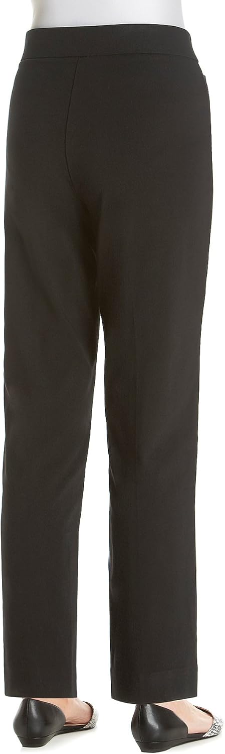 Alfred Dunner Women's Allure Slimming Missy Stretch Pants-Modern Fit at  Women’s Clothing store