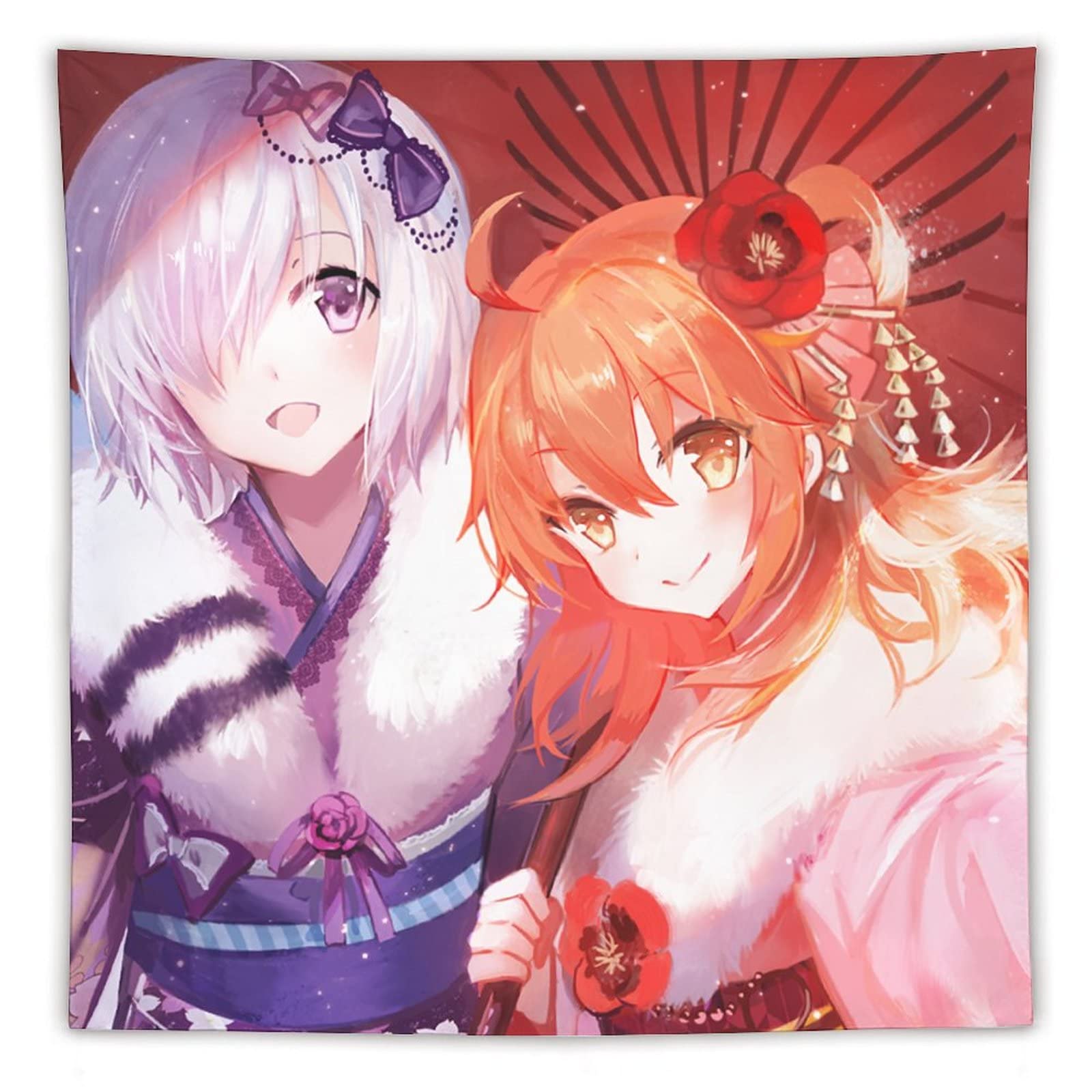 Amazon.co.jp: タペストリー ぐだ子 マシュ・キリエライト FGO