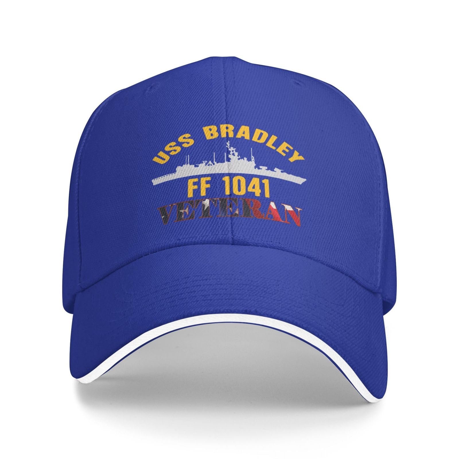 USS Bradley Ff 1041 Unisex Jeans Caps Baseball Cap Sandwich Caps