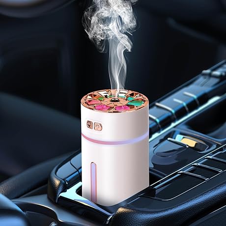 300ml Rechargeable Cordless Car Humidifier Diffuser