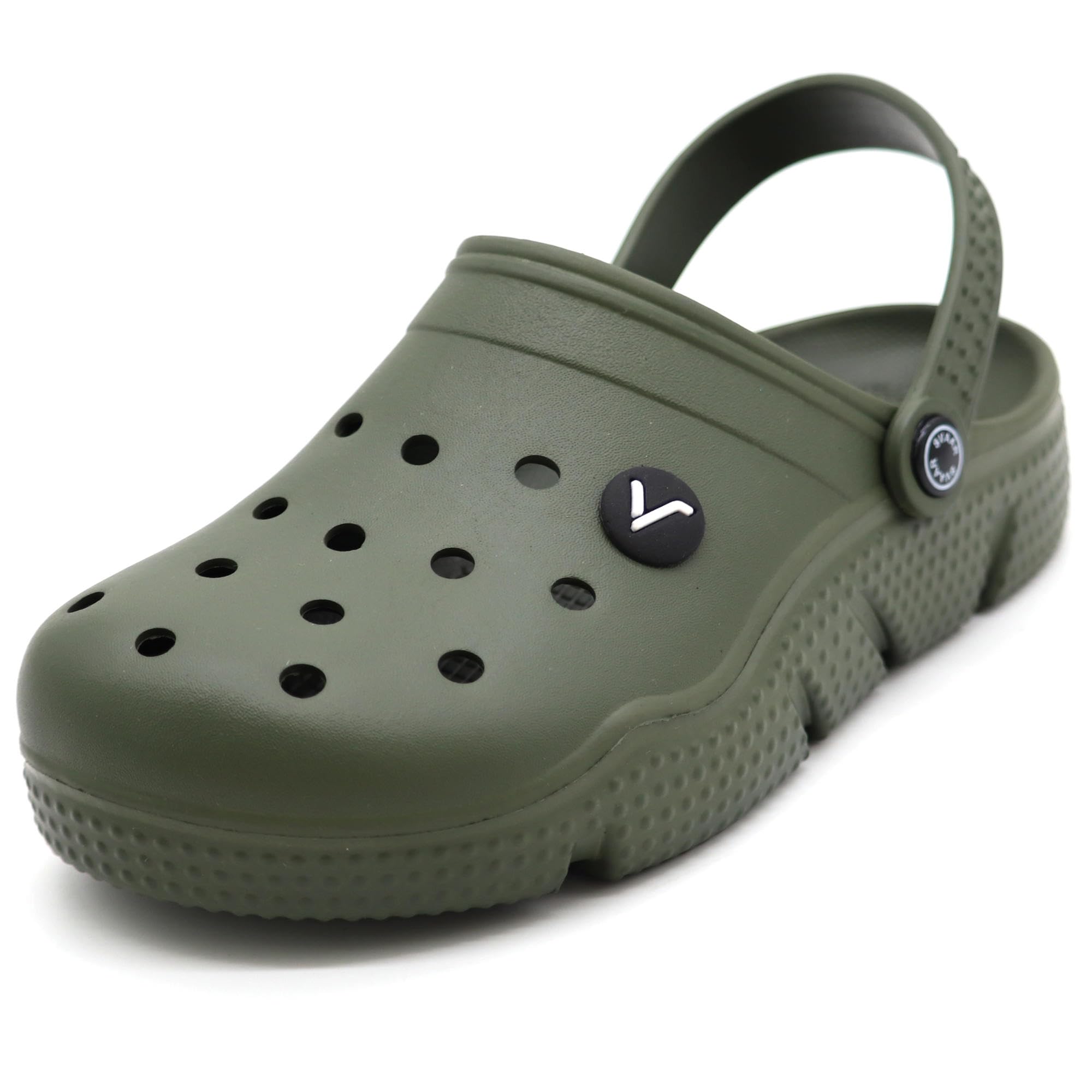 SVAAR Super Comfortable Clogs, Sandals With Adjustable Back Strap For Men Olive Green - 9 Uk (B0CL4YQHPB) Amazon Price History, Amazon Price Tracker