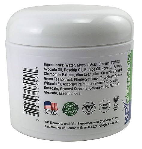 Miniatura 7 de KP Elements Crema de tratamiento para la queratosis capilar Crema para la queratosis capilar para brazos y muslos Alivia el enrojecimiento de los