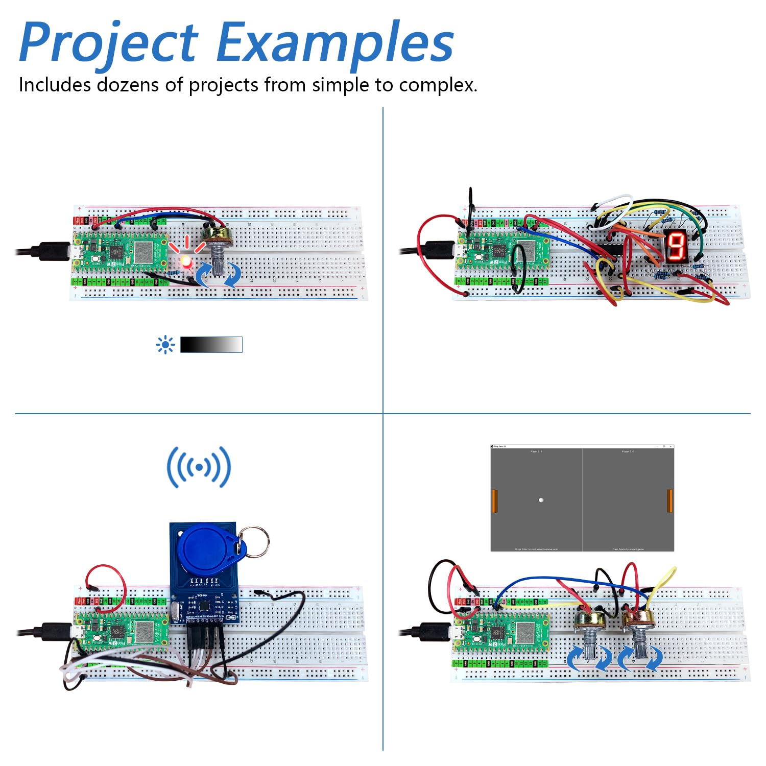 Amazon | Freenove Raspberry Pi Pico 2 W究極スターターキット（付属