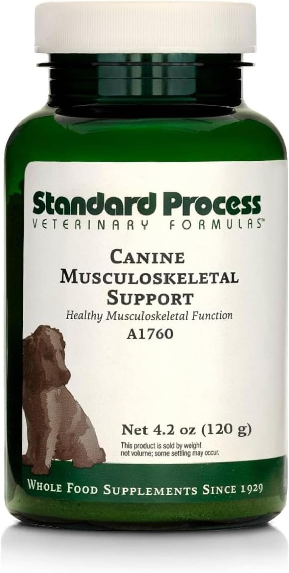 - Standard Process Canine Musculoskeletal Support - Bone & Joint Health Formula for Pets - Canine Musculoskeletal Support Supplement - Supplement for Dogs to Aid Joint Comfort & Muscle Health - 120 g