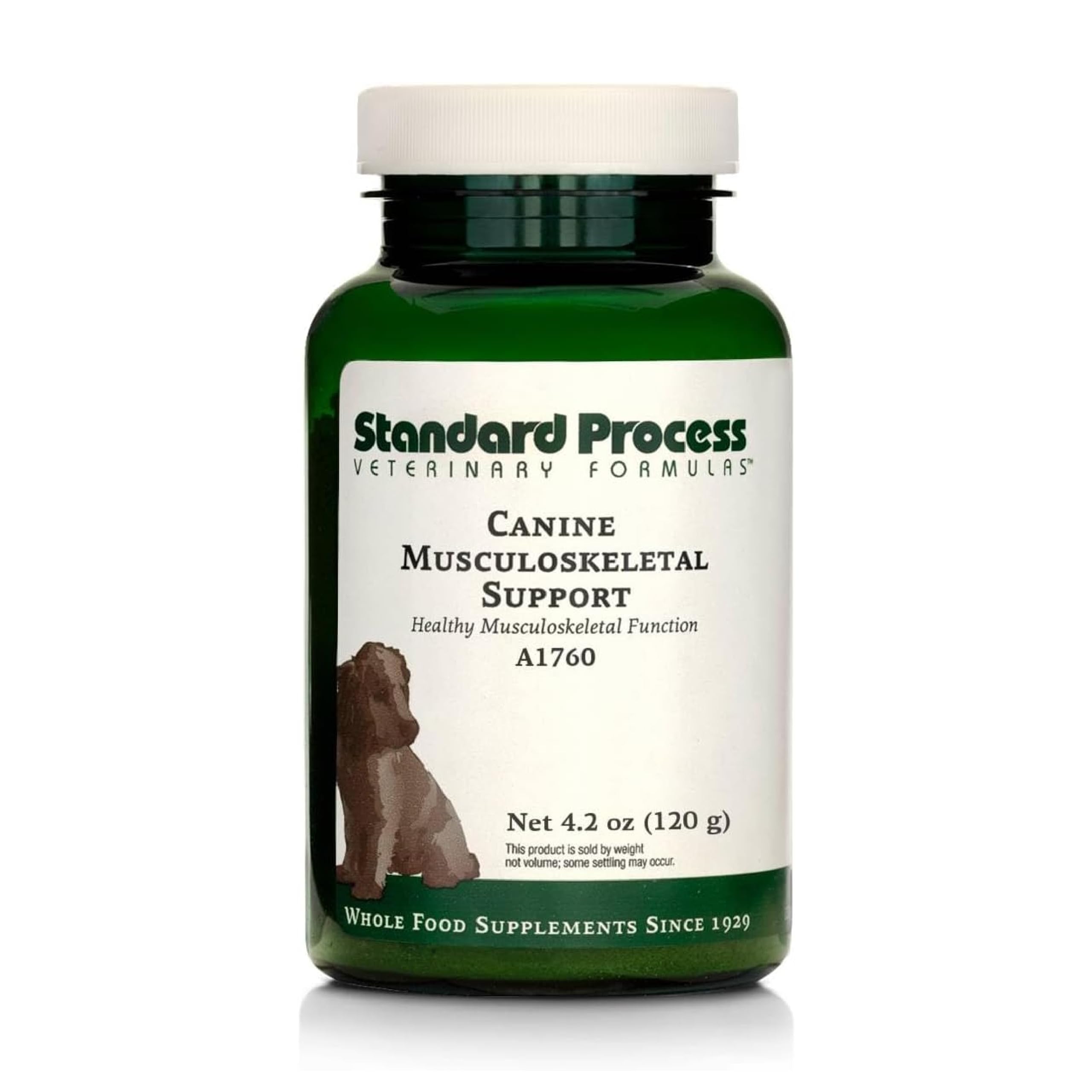 Standard Process Canine Musculoskeletal Support - Bone & Joint Health Formula for Pets - Canine Musculoskeletal Support Supplement - Supplement for Dogs to Aid Joint Comfort & Muscle Health - 120 g