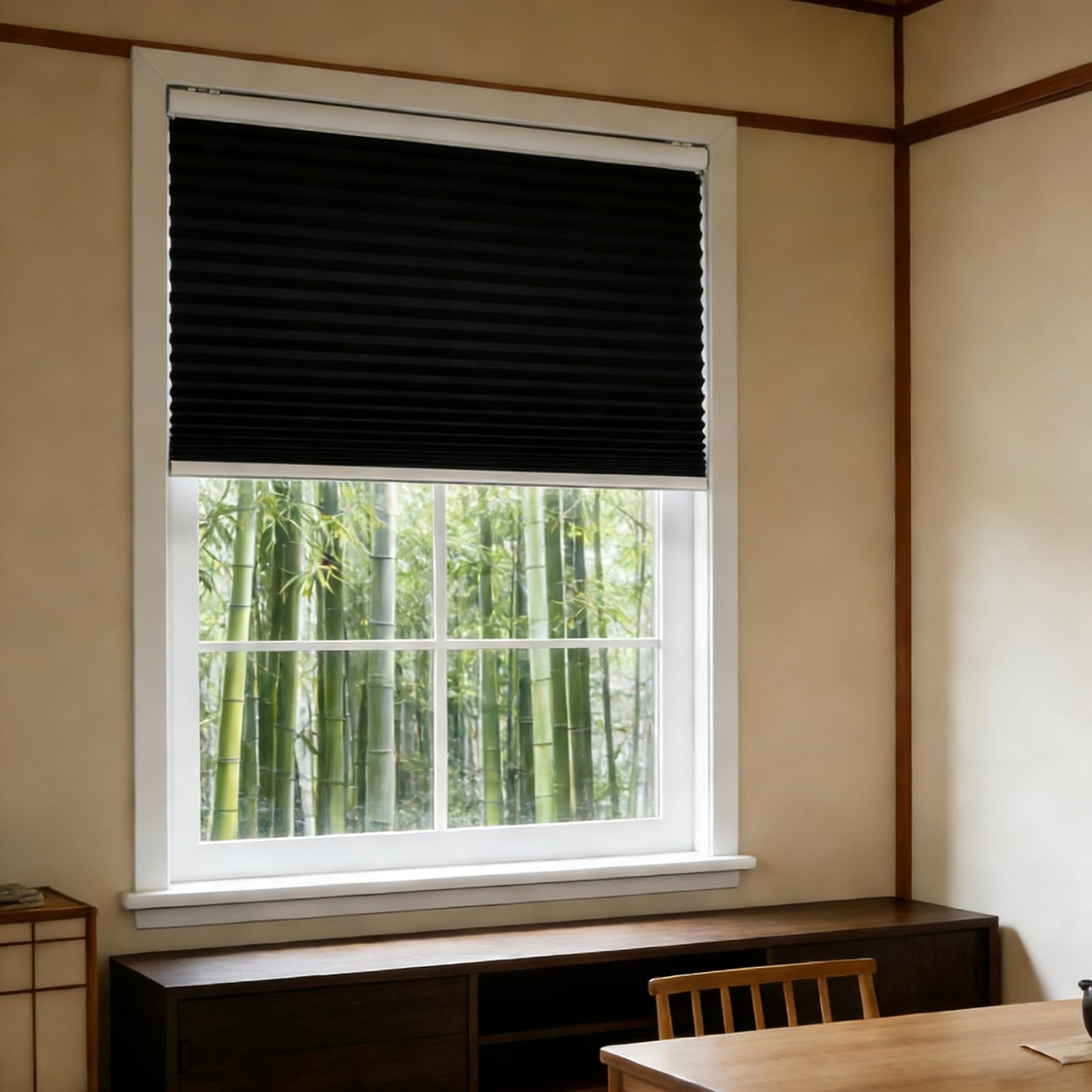 Persiana veneciana impermeable que aísla del calor en puertas y salones modernos