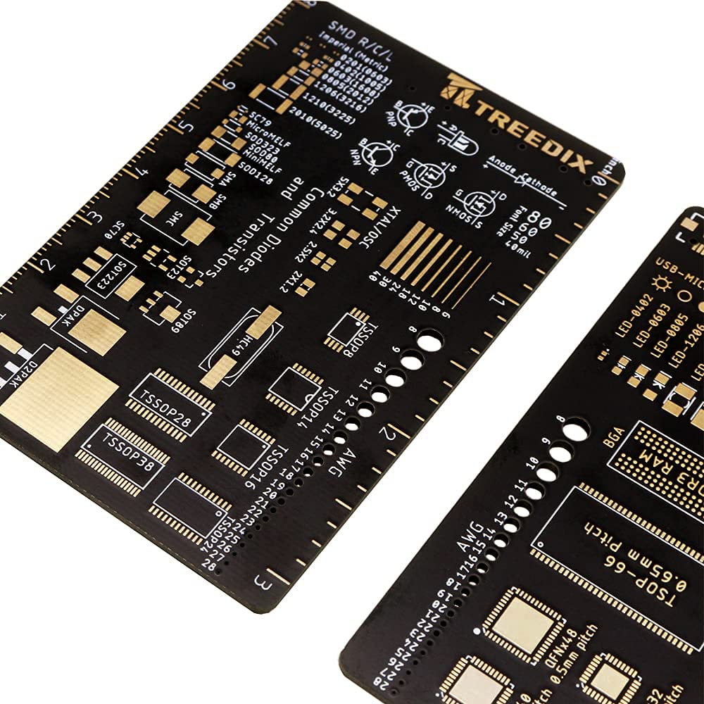 PCB Ruler for Electronics - SMD Measuring Tool -6 PCB Ruler for Electronics - SMD Measuring Tool -6
