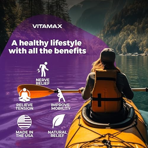 Miniatura 8 de Sciatica Nerve Health Support  Cápsulas de suplemento para el nervio ciático con ácido fólico, guisante, glucosamina, MSM, complejo de vitamina B,