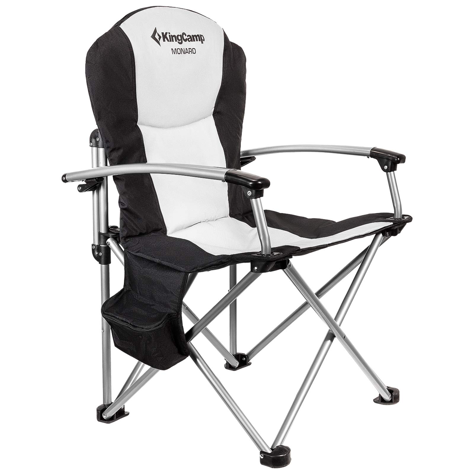 KingCamp Camping Chair KC3987_VC, one Size, Black