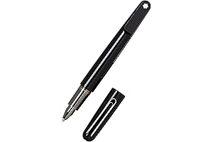 Montblanc Ballpoint Pen for Men (M Black Ballpoint Pen)