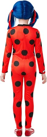 Rubie's Official Miraculous Ladybug Deluxe Child's Costume with Eye Mask