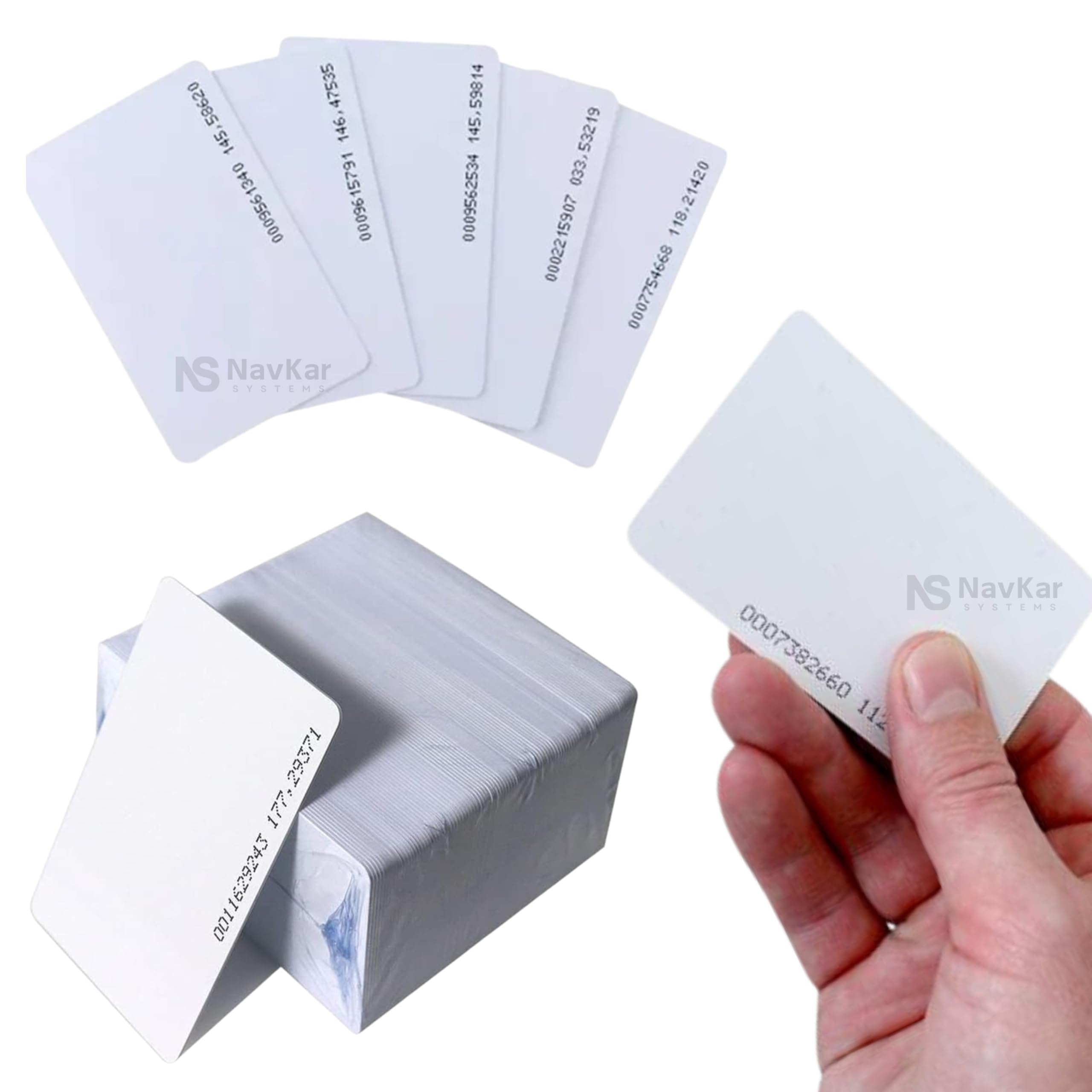 NAVKAR RFID Proximity Thin Smart Cards FOR TIME ATTENDANCE OR ACCESS CONTROL SYSTEM HAVING RFID (Pack of 100)-image-39