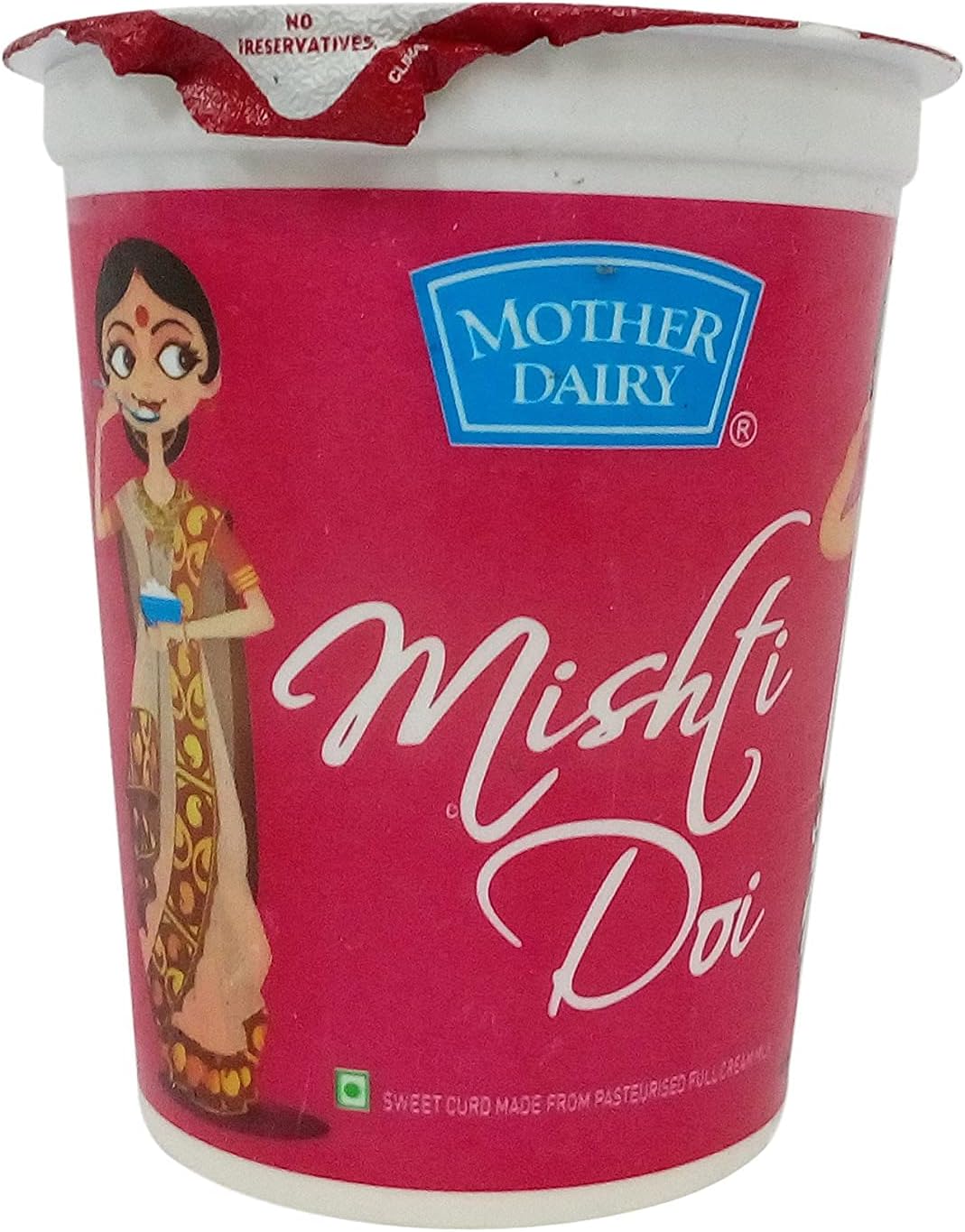 Mother Dairy Curd Mishti DOI, 400 g Pack