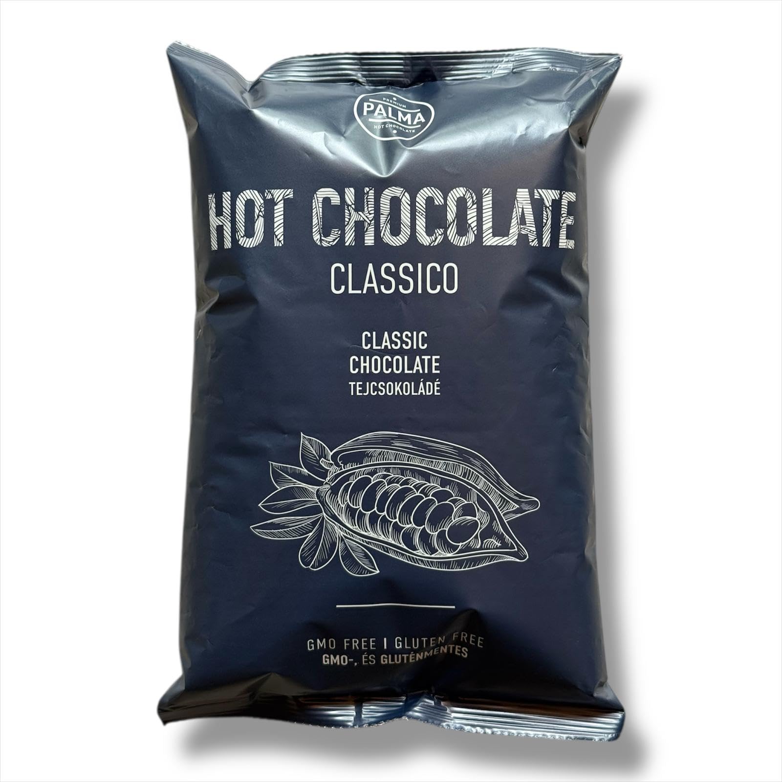 PALMA Italian Hot Chocolate Sachets - Sugar Free Dark Chocolate - No Added Sugar | 500g (20 Servings) — view 34