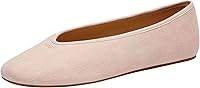 COACH Houston Suede Ballet Flats - Velvety Suede Upper, Rubber Outsole, Slip-On 1/4" Heel Comfort