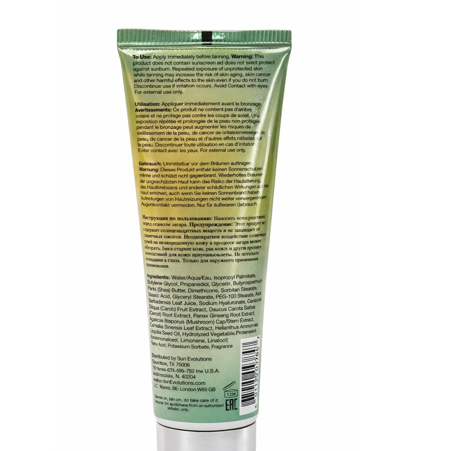 Pro Tan Beaches & Crme Facial Intensifier 2 oz - Deep Skin Tone, Fragrance Free, Antioxidant, Moisturizing, Improves Skin Tone and Radiance, Natural-Looking Tan