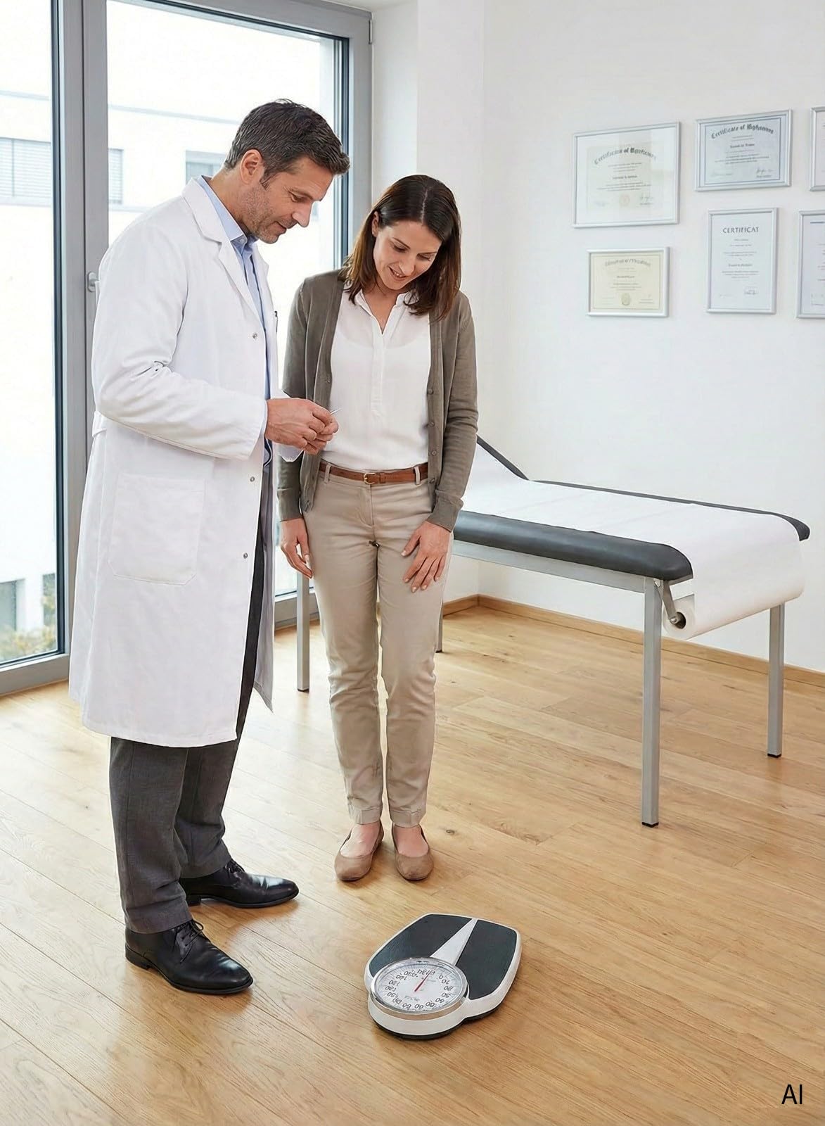 SOEHNLE PROFESSIONAL Pèse-Personne mécanique 6163 Max. 160kg