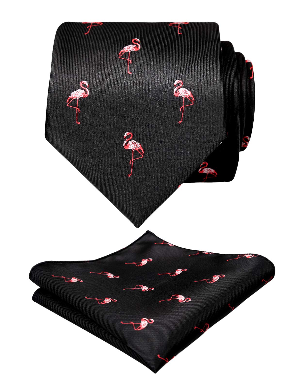 Alizeal Mens 3.15'' Gradient Novelty Tie Set with Pocket Square