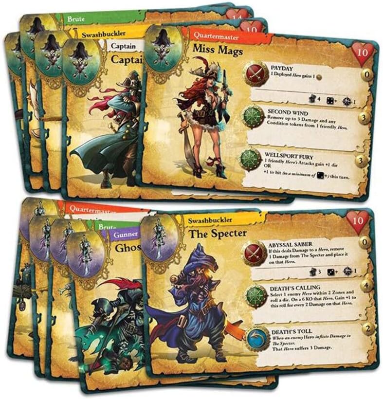 CoolMiniOrNot Rum and Bones Board Game