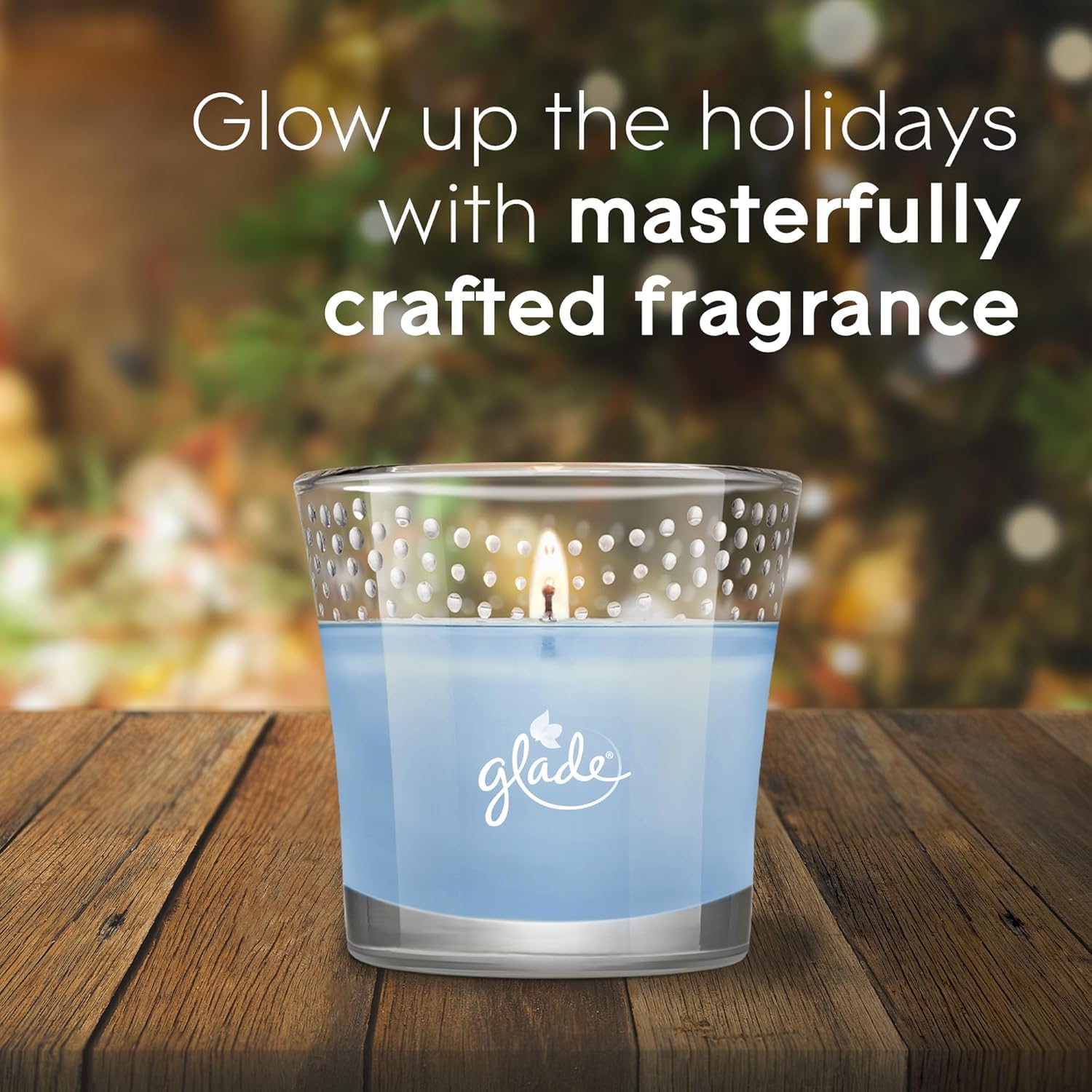 Glade Scented Candles – 6 Pack – Long Lasting Soy Wax Jar Candles for Home, Room, and Bathroom – Limited Edition Fragrance – 3.4 oz Each (First Frost)
