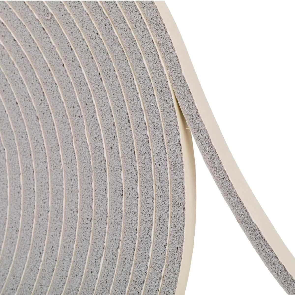 Duck Brand Self Adhesive Foam Weatherstrip Seal for Small Gaps, 3/8-Inch x 3/16-Inch x 30-Feet, 2 Rolls, 284427,Gray