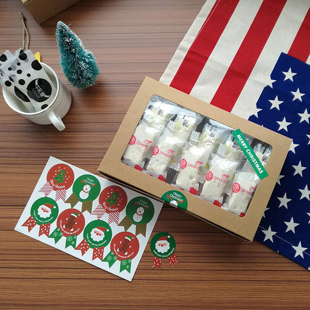Amazon.co.jp: クリスマス シール ギフトシール ギフトステッカー